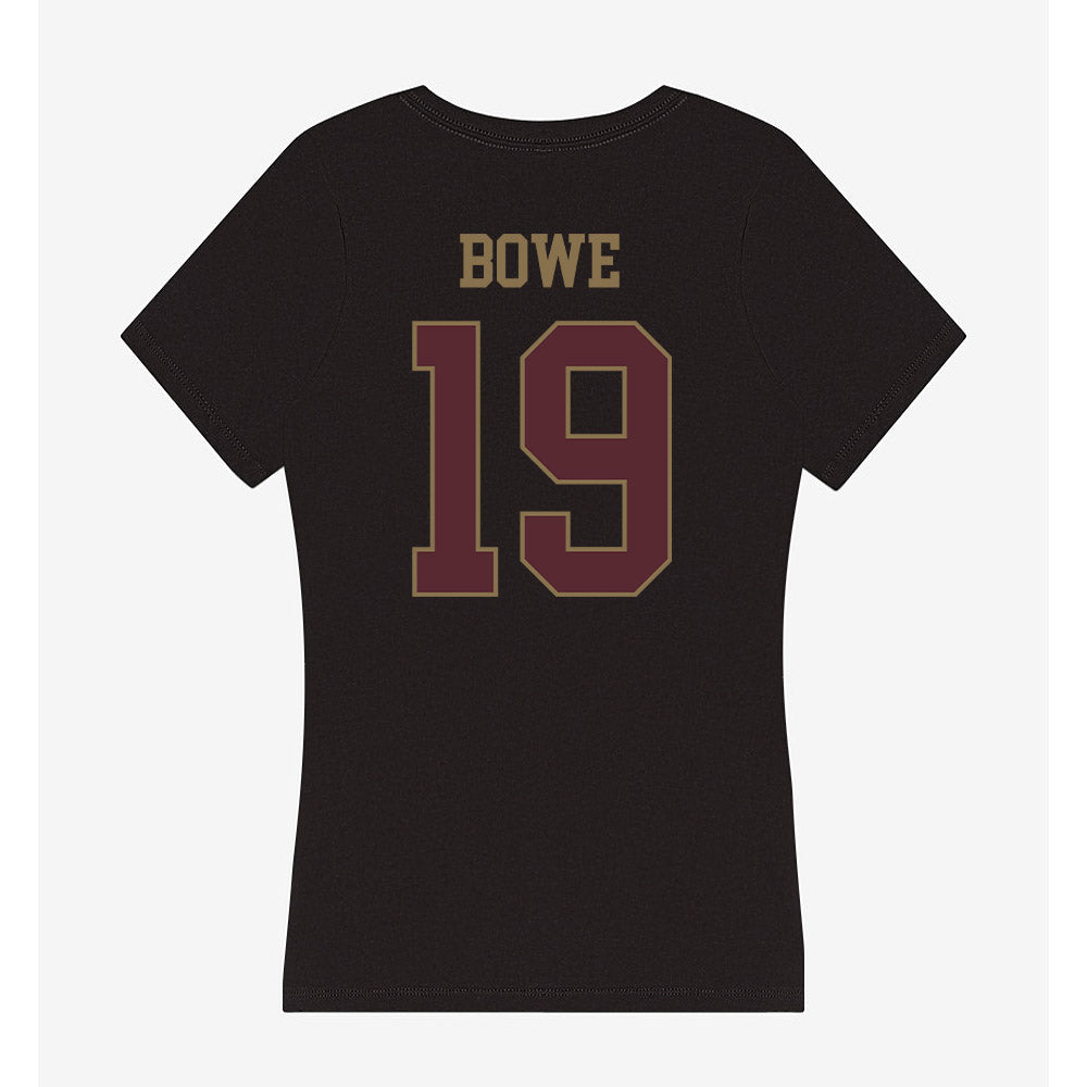 Texas State - NCAA Women's Soccer : Jade Bowe - Women's V-Neck T-Shirt-1