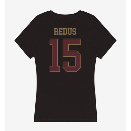 Texas State - NCAA Women's Soccer : Audrey Redus - Women's V-Neck T-Shirt-1