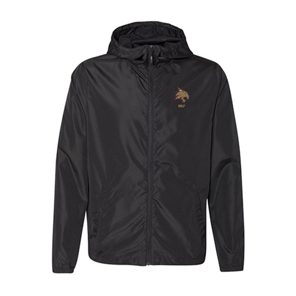 Texas State - NCAA Men's Golf : Corrington Case - Windbreaker-0