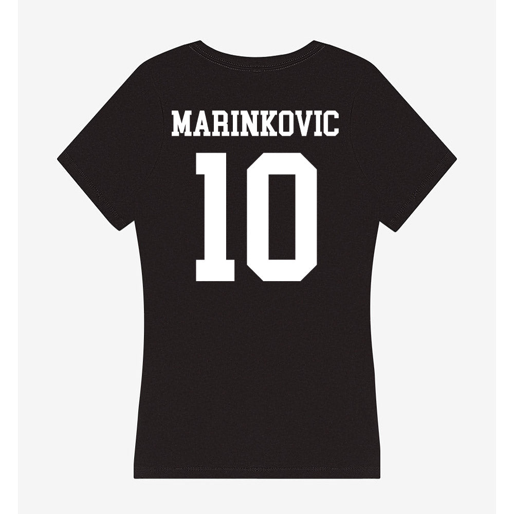 UNC Charlotte - NCAA Women's Volleyball : Sara Marinkovic - Women's V-Neck T-Shirt-1