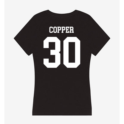 UNC Charlotte - NCAA Baseball : Eddie Copper - Women's V-Neck T-Shirt-1