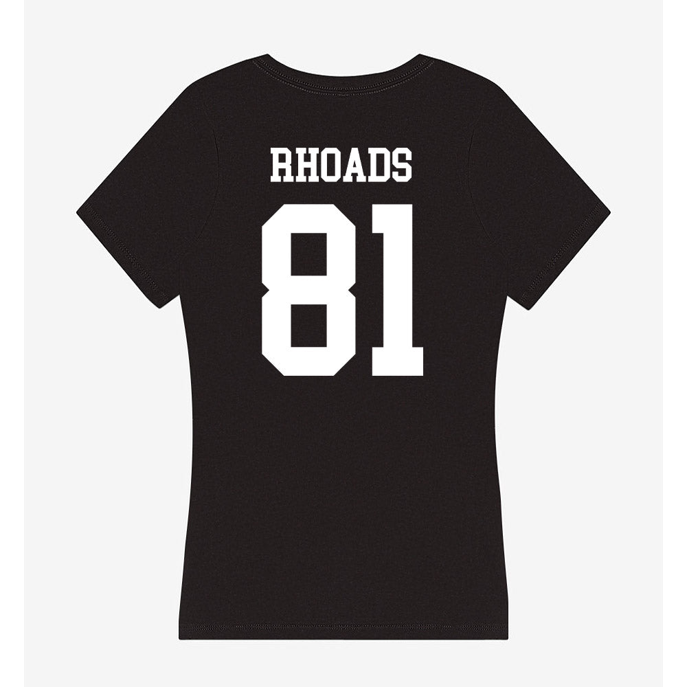 UNC Charlotte - NCAA Football : Brady Rhoads - Women's V-Neck T-Shirt-1