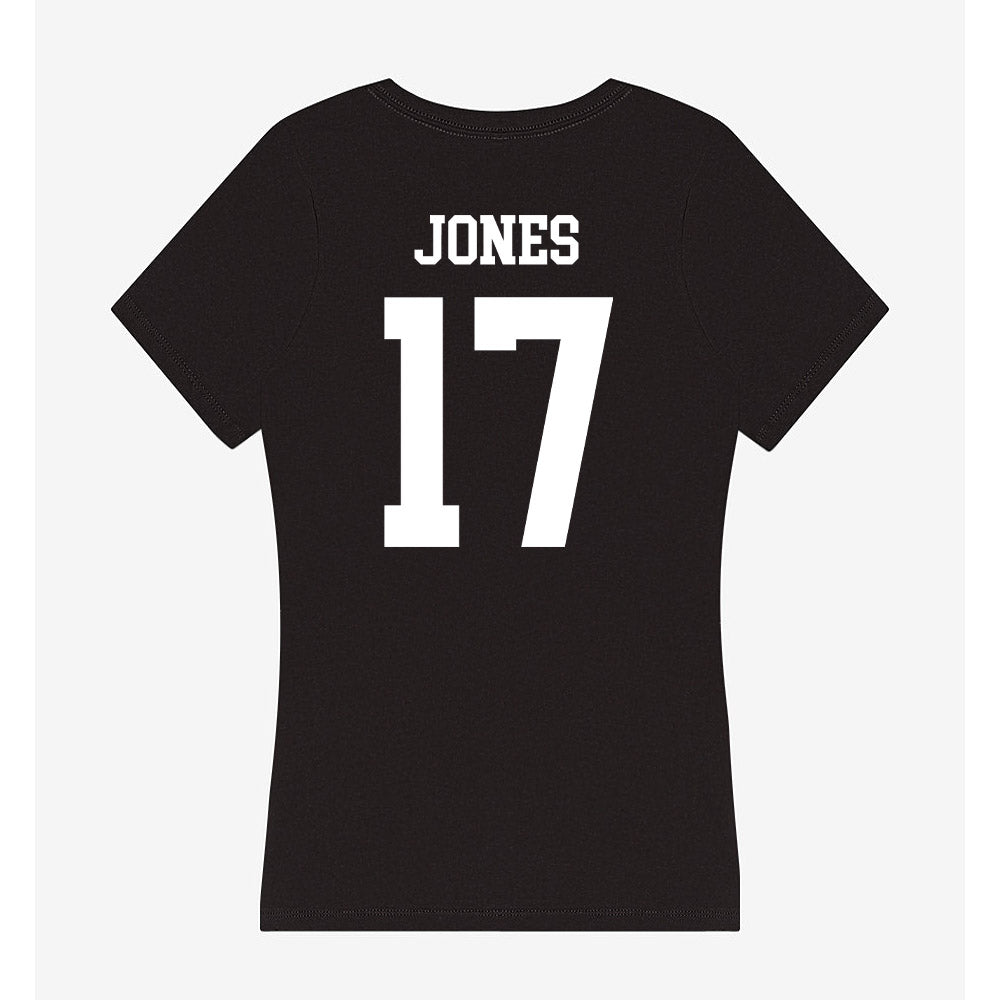 UNC Charlotte - NCAA Baseball : Wesley Jones - Women's V-Neck T-Shirt-1