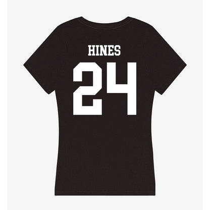 UNC Charlotte - NCAA Football : Josh Hines - Women's V-Neck T-Shirt-1