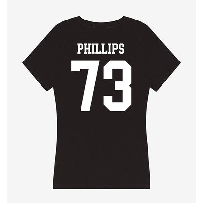 UNC Charlotte - NCAA Football : Daniel Phillips - Women's V-Neck T-Shirt-1