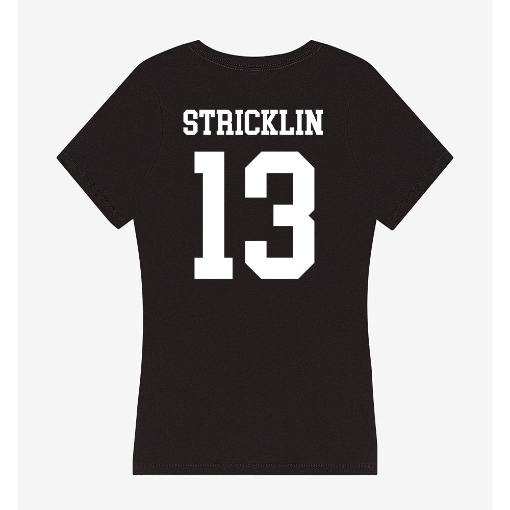 UNC Charlotte - NCAA Baseball : Cale Stricklin - Women's V-Neck T-Shirt-1