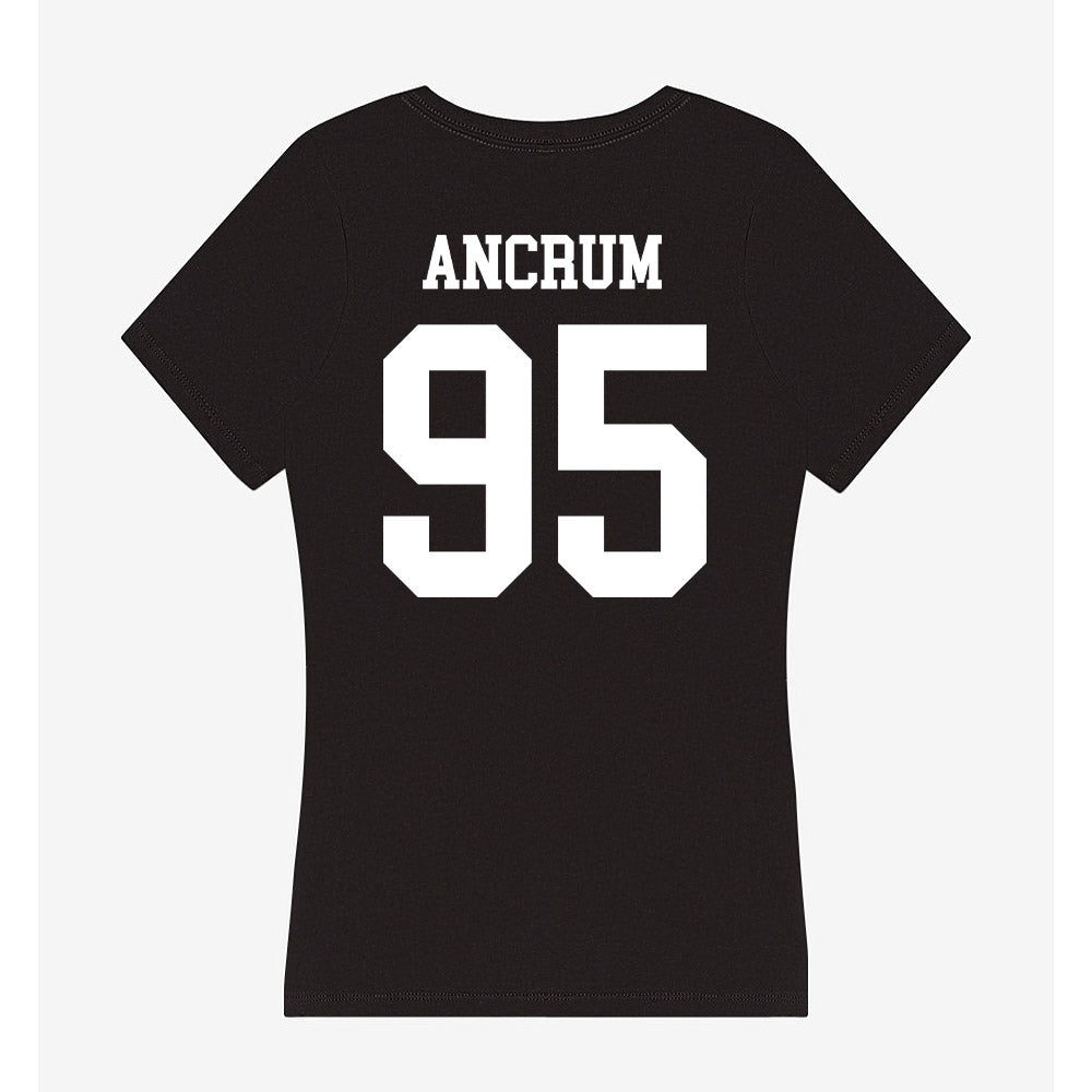 UNC Charlotte - NCAA Football : Devin Ancrum - Women's V-Neck T-Shirt-1