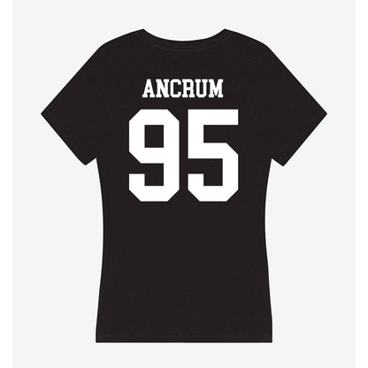 UNC Charlotte - NCAA Football : Devin Ancrum - Women's V-Neck T-Shirt-1