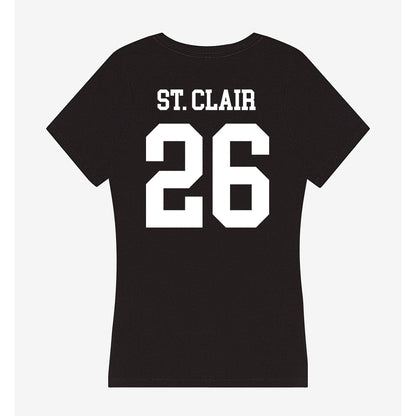 UNC Charlotte - NCAA Football : Devon St. Clair - Women's V-Neck T-Shirt-1