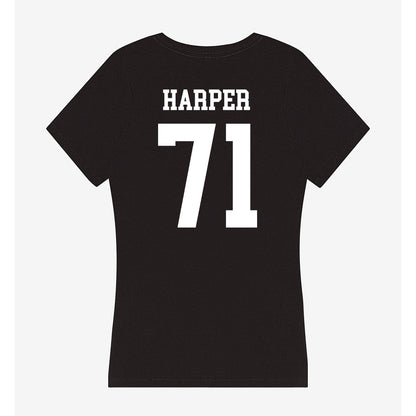 UNC Charlotte - NCAA Football : Amar Harper - Women's V-Neck T-Shirt-1