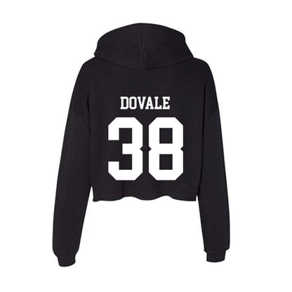 UNC Charlotte - NCAA Baseball : Trip DoVale - Women's Crop Fleece Hoodie-1