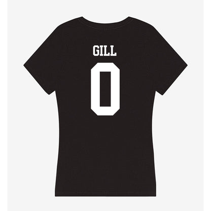 UNC Charlotte - NCAA Football : Collin Gill - Women's V-Neck T-Shirt-1
