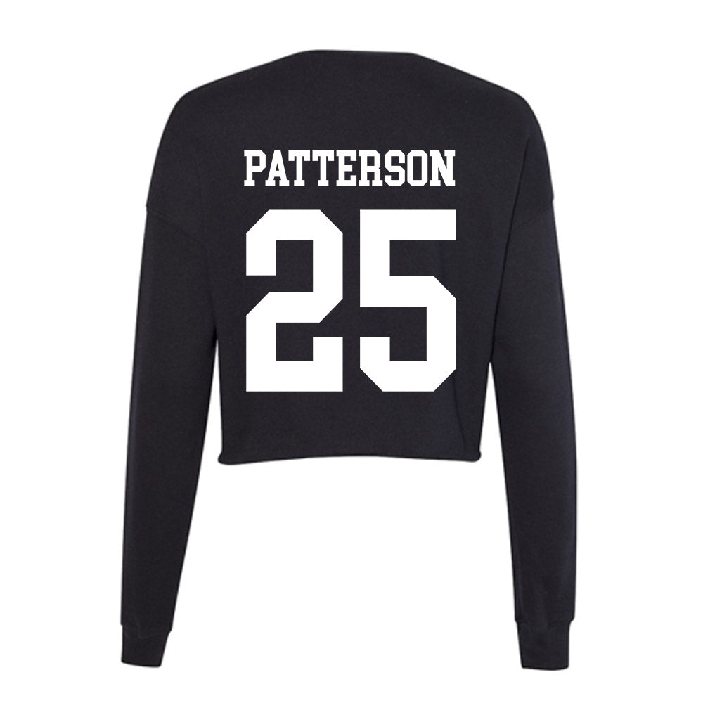 UNC Charlotte - NCAA Football : Gray Patterson - Women's Cropped Crew Fleece-1