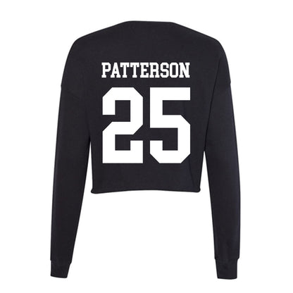 UNC Charlotte - NCAA Football : Gray Patterson - Women's Cropped Crew Fleece-1