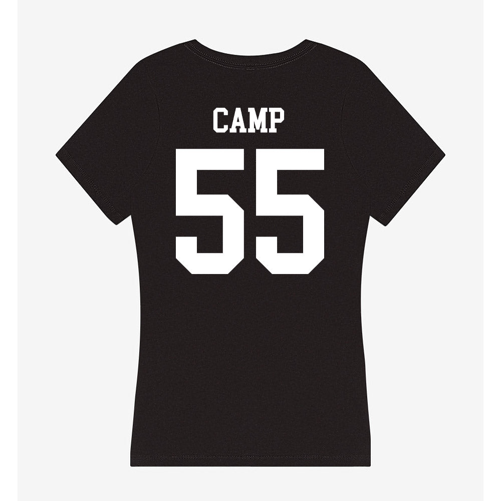 UNC Charlotte - NCAA Baseball : AJ Camp - Women's V-Neck T-Shirt-1