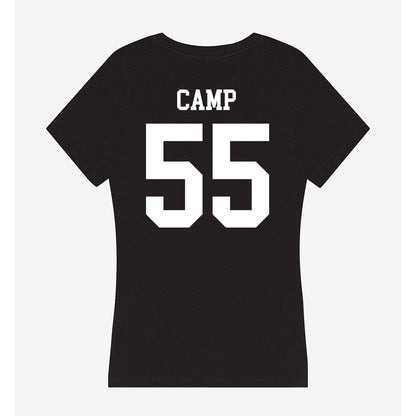 UNC Charlotte - NCAA Baseball : AJ Camp - Women's V-Neck T-Shirt-1