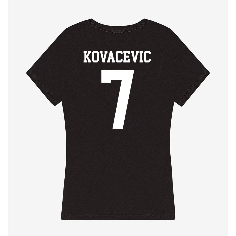 UNC Charlotte - NCAA Women's Volleyball : Elena Kovacevic - Women's V-Neck T-Shirt-1
