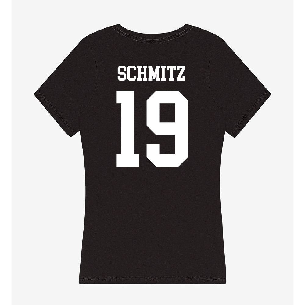 UNC Charlotte - NCAA Football : Kadin Schmitz - Women's V-Neck T-Shirt-1