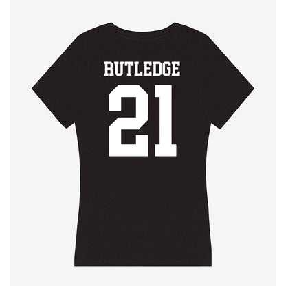 UNC Charlotte - NCAA Football : Henry Rutledge - Women's V-Neck T-Shirt-1