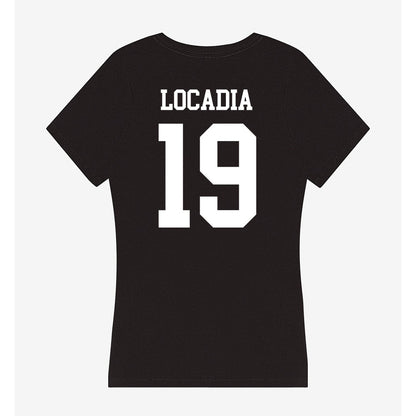 UNC Charlotte - NCAA Women's Volleyball : Sofia Locadia - Women's V-Neck T-Shirt-1