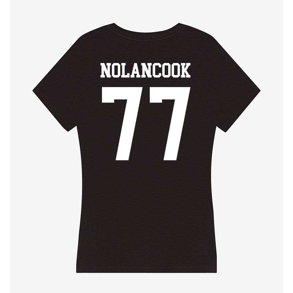 UNC Charlotte - NCAA Football : Dylan NolanCook - Women's V-Neck T-Shirt-1
