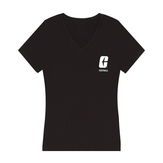 UNC Charlotte - NCAA Football : Devin Ancrum - Women's V-Neck T-Shirt-0