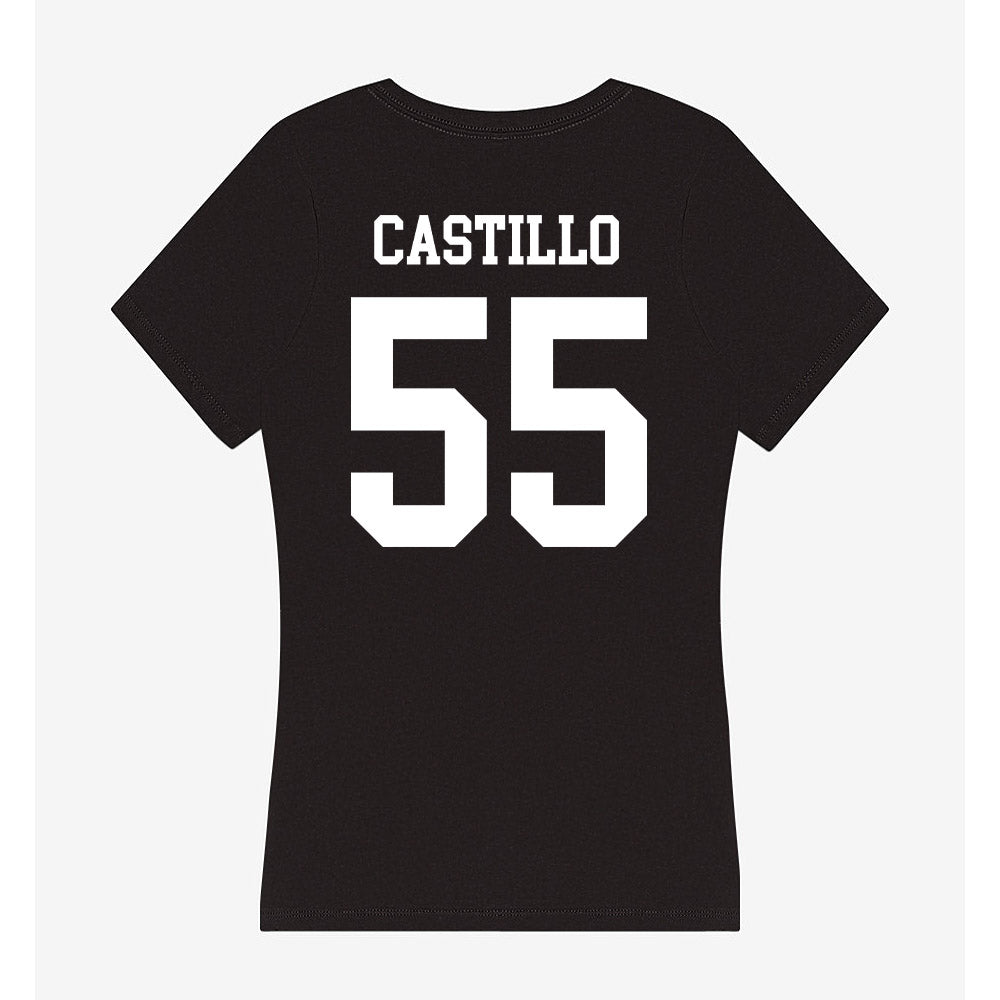 OKBU - NCAA Football : Kaden Castillo - Women's V-Neck T-Shirt-1