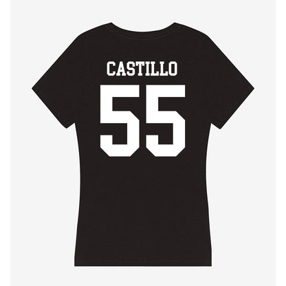 OKBU - NCAA Football : Kaden Castillo - Women's V-Neck T-Shirt-1