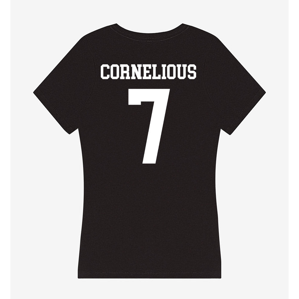 OKBU - NCAA Football : Bryson Cornelious - Women's V-Neck T-Shirt-1