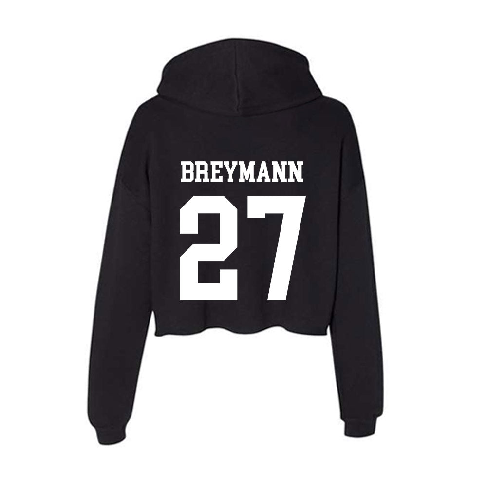 OKBU - NCAA Women's Volleyball : Addison Breymann - Women's Crop Fleece Hoodie-1