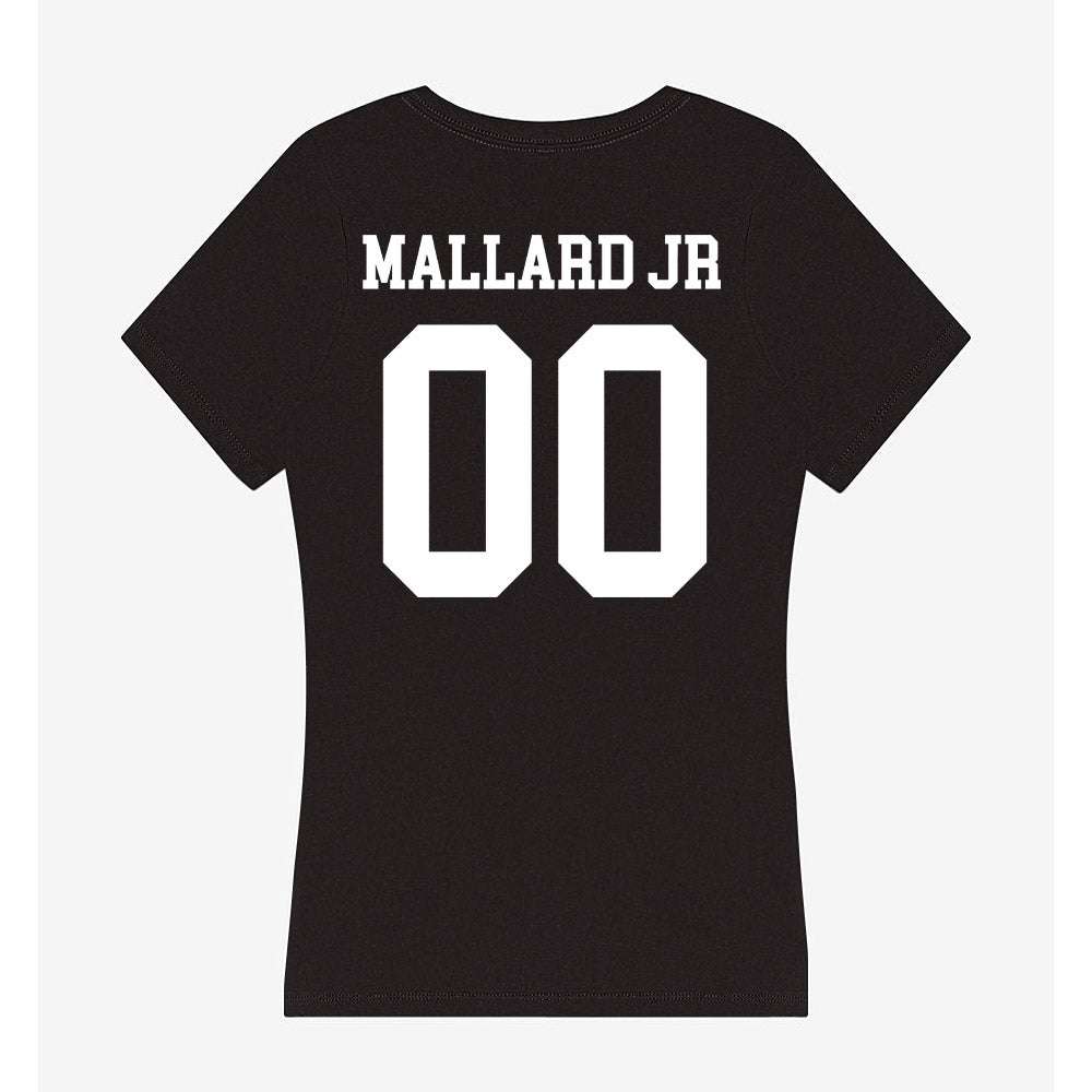 OKBU - NCAA Football : Torre Mallard Jr - Women's V-Neck T-Shirt-1