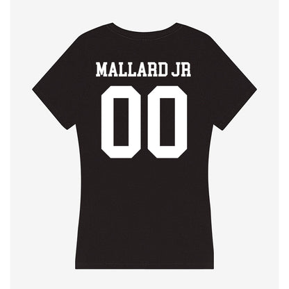 OKBU - NCAA Football : Torre Mallard Jr - Women's V-Neck T-Shirt-1