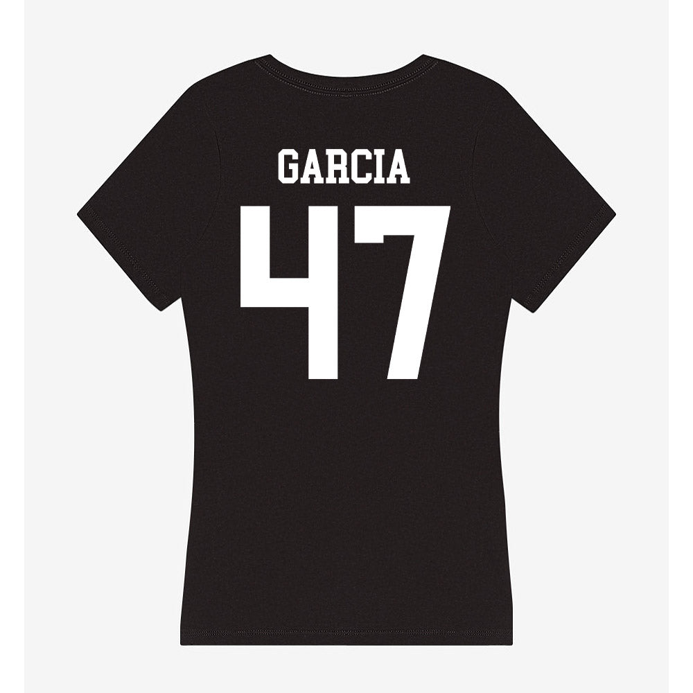 OKBU - NCAA Football : Jordan Garcia - Women's V-Neck T-Shirt-1