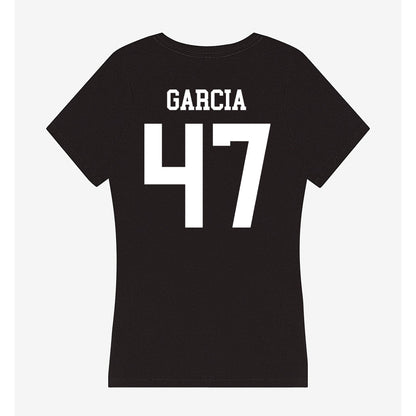 OKBU - NCAA Football : Jordan Garcia - Women's V-Neck T-Shirt-1