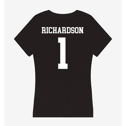OKBU - NCAA Football : Jamion Richardson - Women's V-Neck T-Shirt-1