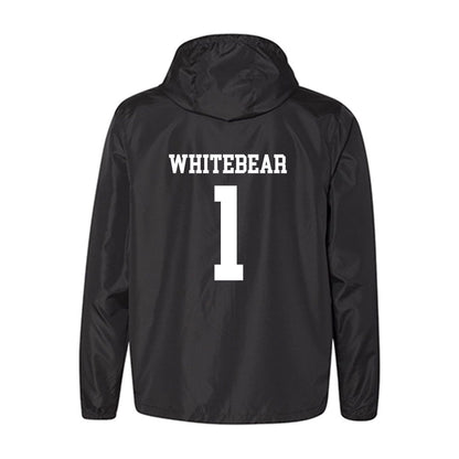 OKBU - NCAA Football : Charles Whitebear - Windbreaker-1
