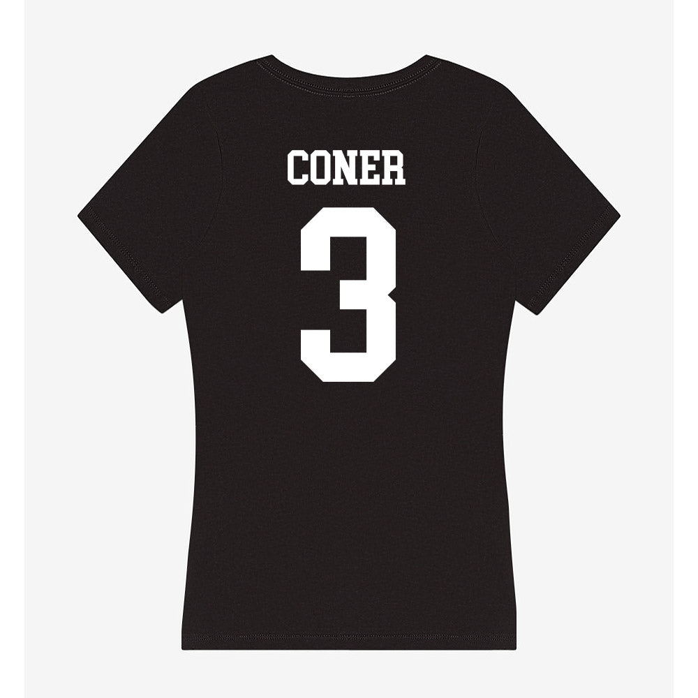 OKBU - NCAA Men's Basketball : Terry Coner - Women's V-Neck T-Shirt-1