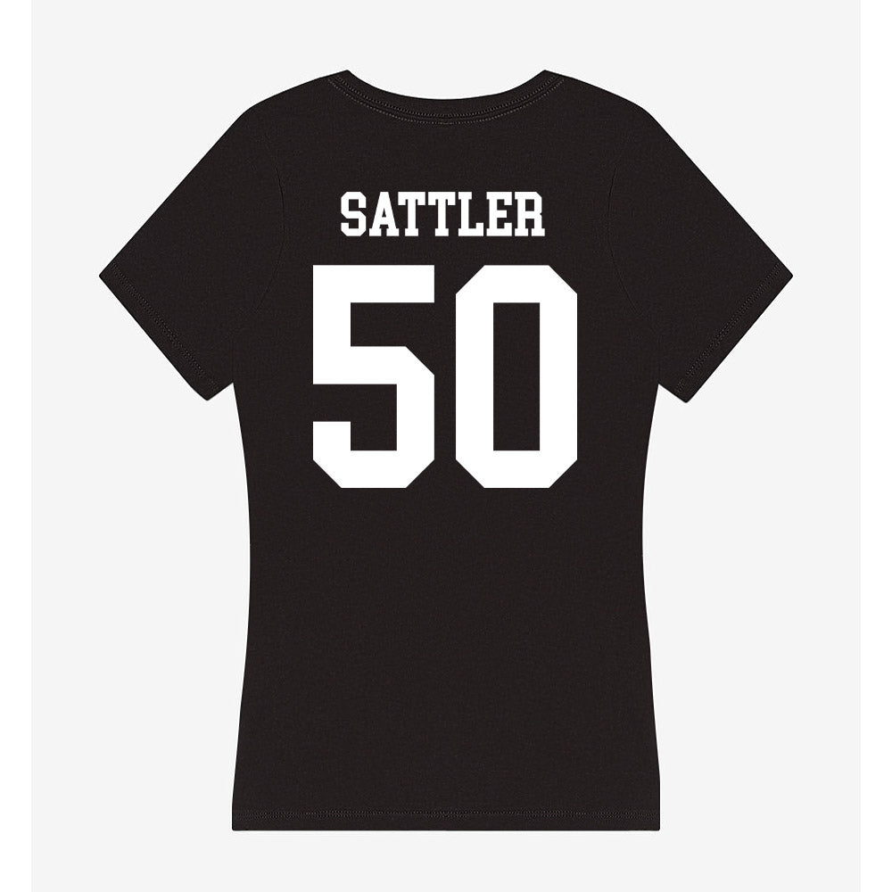 OKBU - NCAA Football : Landry Sattler - Women's V-Neck T-Shirt-1