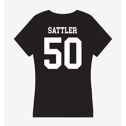 OKBU - NCAA Football : Landry Sattler - Women's V-Neck T-Shirt-1