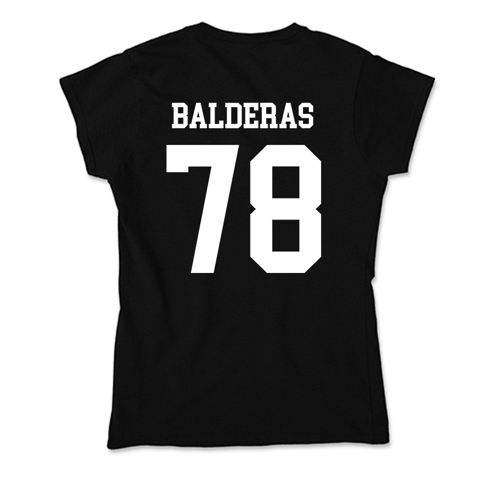 OKBU - NCAA Football : David Balderas - Soft Style Women’s T-Shirt-1