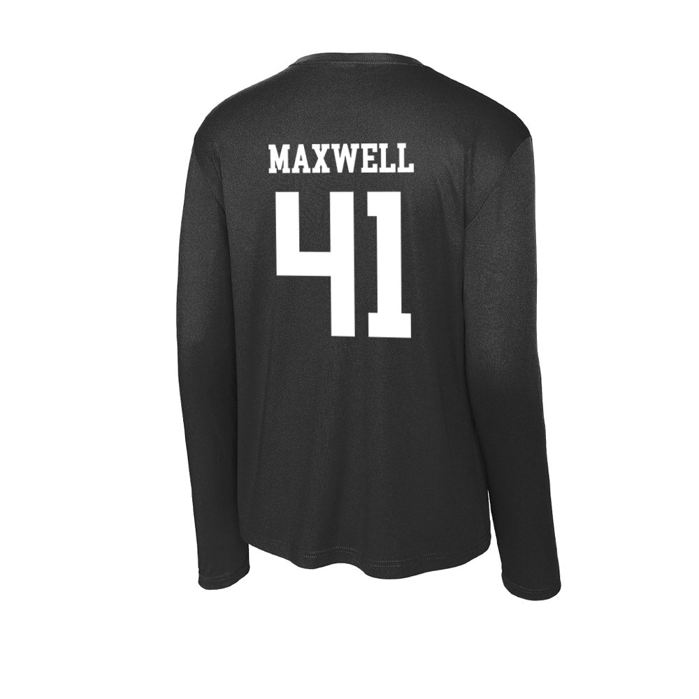 OKBU - NCAA Football : Patrick Maxwell - Activewear Long Sleeve T-Shirt-1