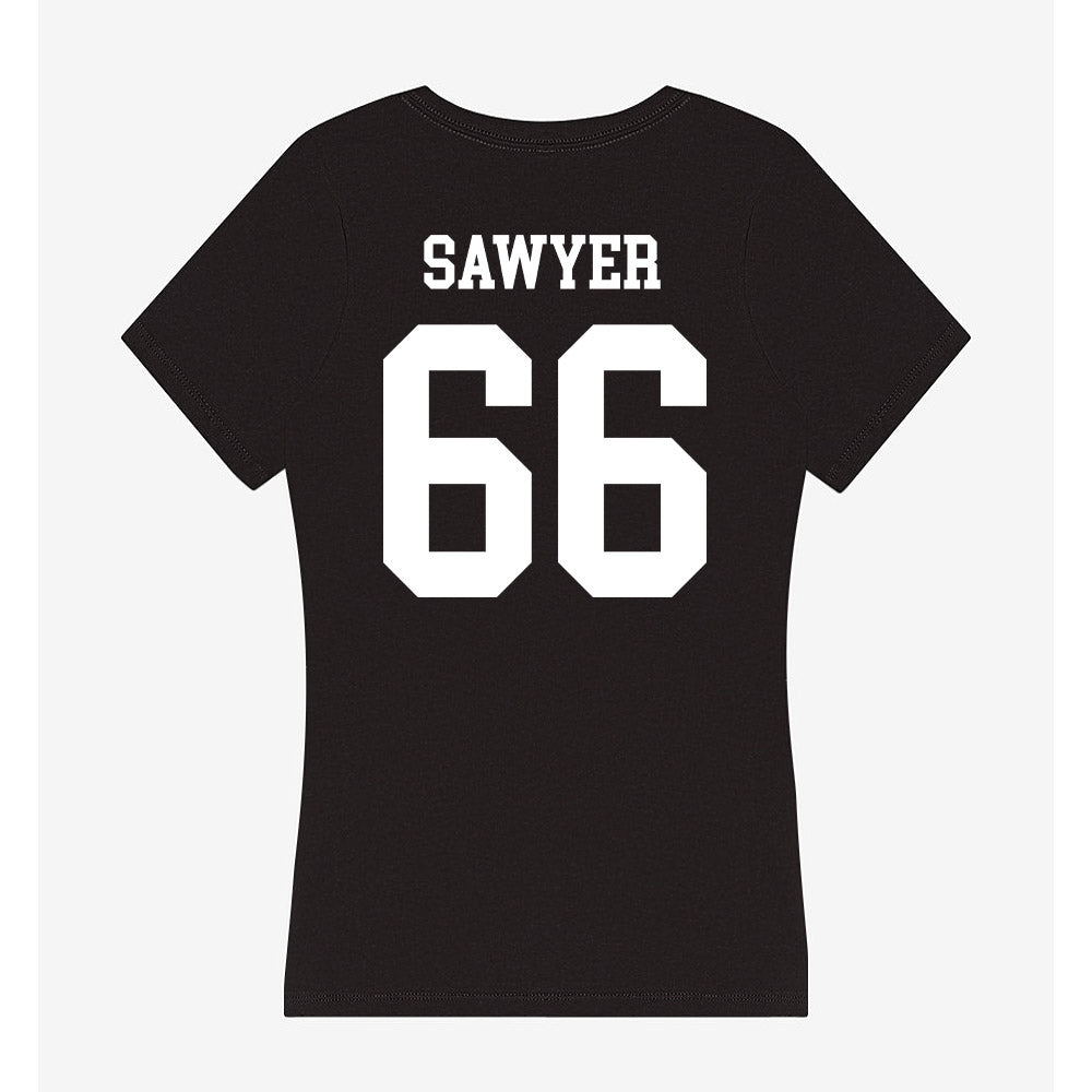 OKBU - NCAA Football : Andrew Sawyer - Women's V-Neck T-Shirt-1