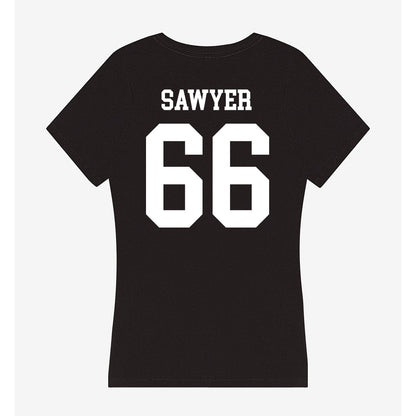 OKBU - NCAA Football : Andrew Sawyer - Women's V-Neck T-Shirt-1