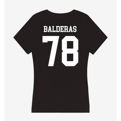 OKBU - NCAA Football : David Balderas - Women's V-Neck T-Shirt-1