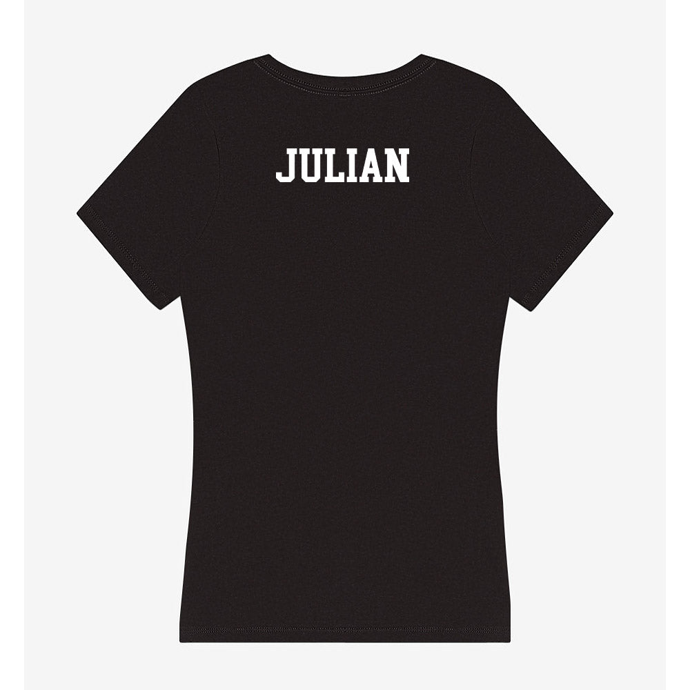 OKBU - NCAA Women's Track & Field : Emily Julian - Women's V-Neck T-Shirt-1