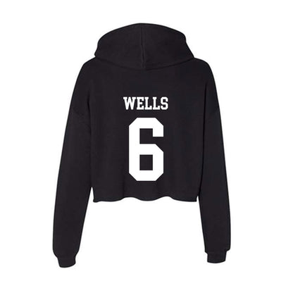 OKBU - NCAA Softball : Greenlee Wells - Women's Crop Fleece Hoodie-1