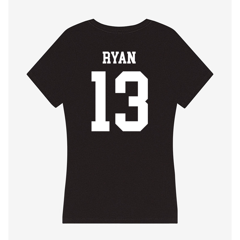 OKBU - NCAA Softball : Ally Ryan - Women's V-Neck T-Shirt-1
