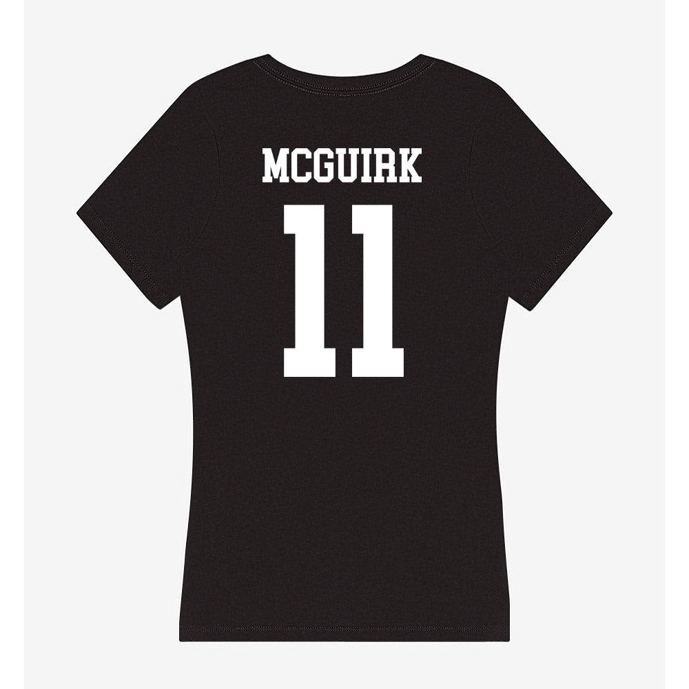 OKBU - NCAA Men's Basketball : Riley McGuirk - Women's V-Neck T-Shirt-1