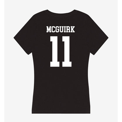 OKBU - NCAA Men's Basketball : Riley McGuirk - Women's V-Neck T-Shirt-1