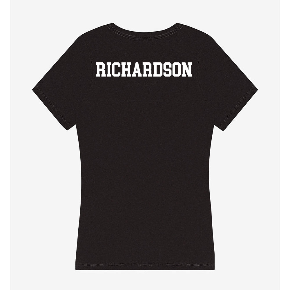 OKBU - NCAA Men's Track & Field : Quintin Richardson - Women's V-Neck T-Shirt-1